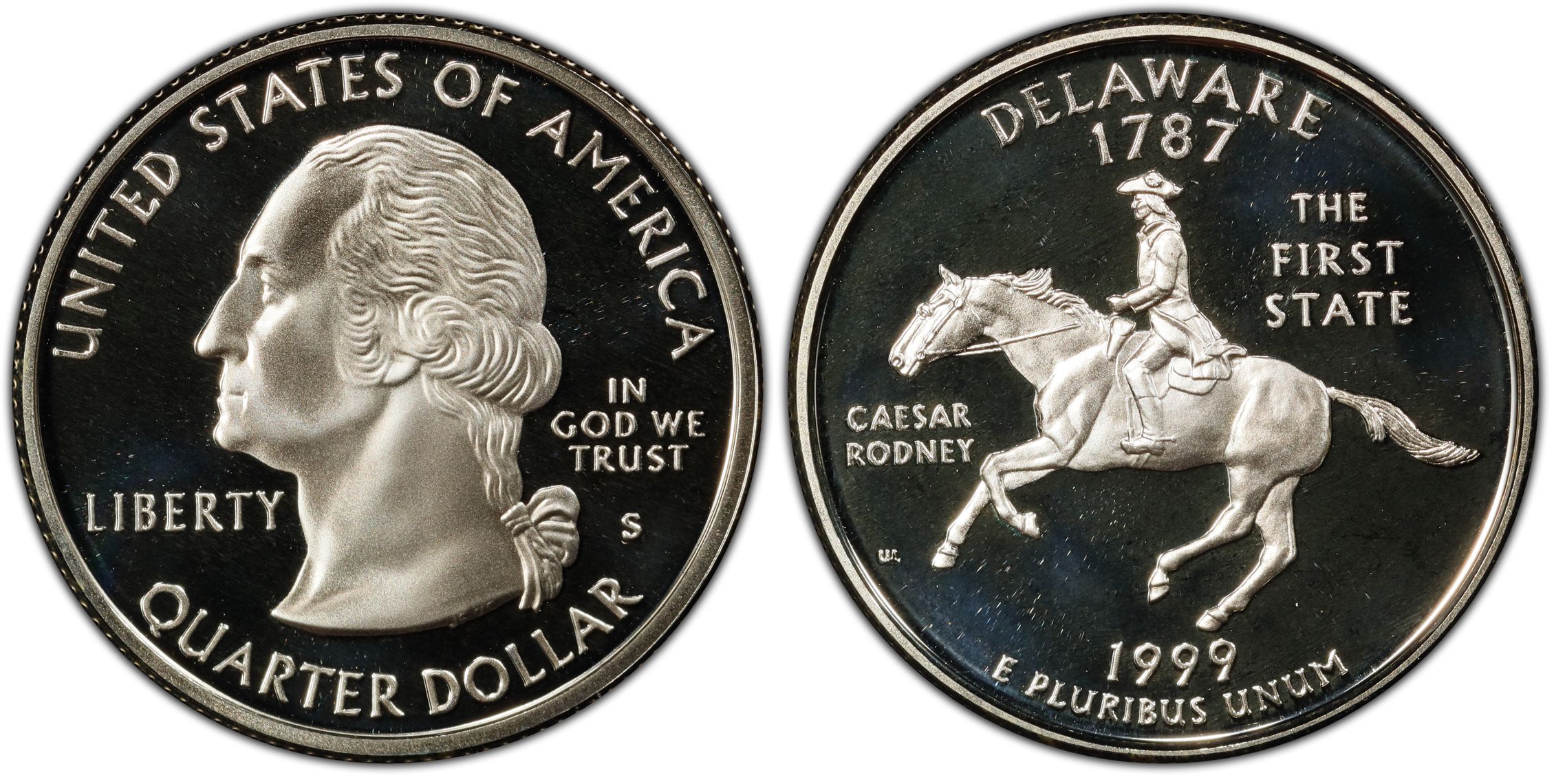 Rare error varieties and silver proof valuable quarters